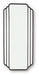 Antigone Floor Mirror - Bargain Furniture (Detroit, MI)