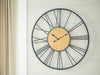 Brockett Wall Clock - Bargain Furniture (Detroit, MI)