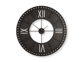 Lytle Wall Clock - Bargain Furniture (Detroit, MI)