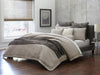 AICO Paragon 9-pc Queen Comforter Set in Taupe - Bargain Furniture (Detroit, MI)