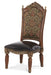 AICO Villa Valencia Side Chair in Classic Chestnut (Set of 2) - Bargain Furniture (Detroit, MI)