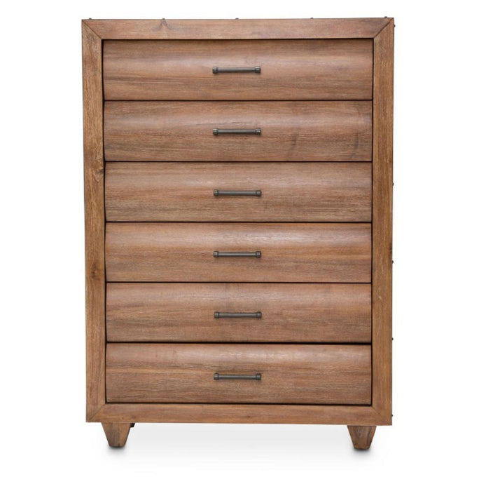 Brooklyn Walk Chest in Burnt Umber