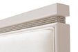 Glimmering Heights Queen Upholstered Bed in Ivory 9011000QN-111 - Bargain Furniture (Detroit, MI)