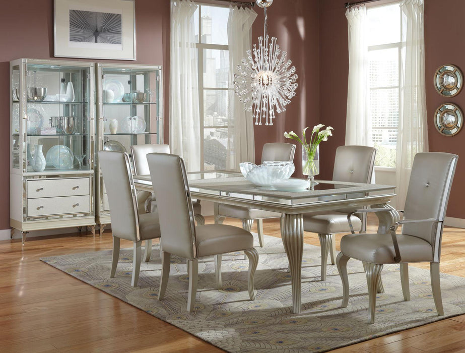 Hollywood Loft Side Chair in Frost (Set of 2) - Bargain Furniture (Detroit, MI)