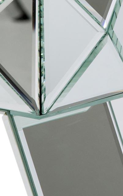Montreal Mirrored Table Lamp, (2/pack) - Bargain Furniture (Detroit, MI)