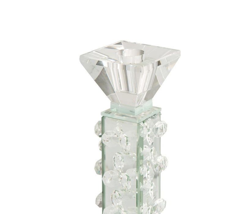 AICO Montreal Crystal Tower w/Mirror, Small (2/pack) - Bargain Furniture (Detroit, MI)