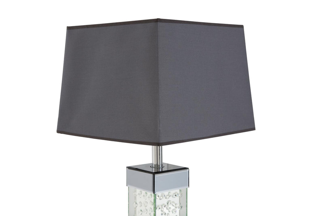 Montreal Slender Table Floor Lamp w/Crystal Accents - Bargain Furniture (Detroit, MI)