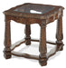 Windsor Court End Table in Vintage Fruitwood - Bargain Furniture (Detroit, MI)