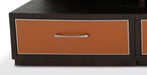 21 Cosmopolitan Left Entertainment Base in Umber/Orange - Bargain Furniture (Detroit, MI)