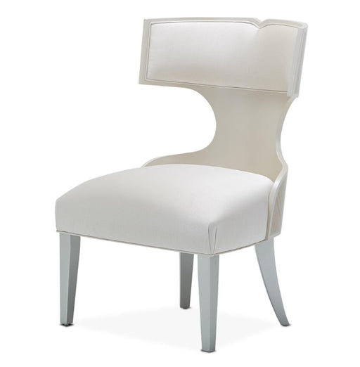 Camden Court Vanity/Side Chair in Pearl - Bargain Furniture (Detroit, MI)