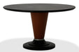 21 Cosmopolitan 54" Round Dining Table in Orange/Umber - Bargain Furniture (Detroit, MI)