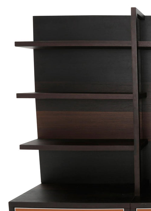 21 Cosmopolitan Left Entertainment Top in Umber - Bargain Furniture (Detroit, MI)