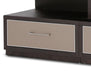 21 Cosmopolitan Left Entertainment Base in Umber/Taupe - Bargain Furniture (Detroit, MI)