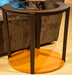 21 Cosmopolitan Round End Table in Umber/Orange - Bargain Furniture (Detroit, MI)