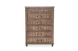 Crossings 6 Drawer Chest in Reclaimed Barn - Bargain Furniture (Detroit, MI)