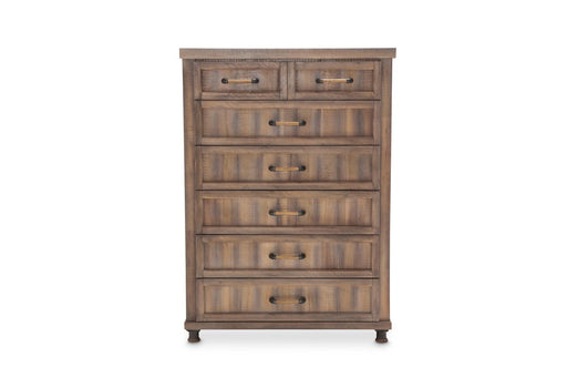 Crossings 6 Drawer Chest in Reclaimed Barn - Bargain Furniture (Detroit, MI)
