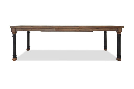 Crossings Rectangle Dining Table w/ Extension Leaf in Reclaimed Barn - Bargain Furniture (Detroit, MI)