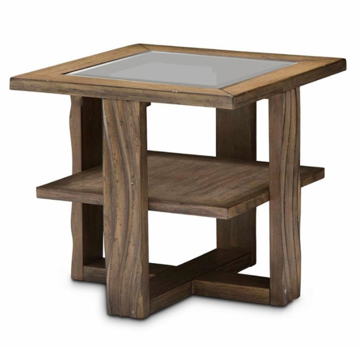 Del Mar Sound End Table in Boardwalk - Bargain Furniture (Detroit, MI)