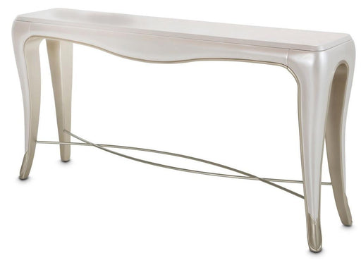Furniture London Place Console in Creamy Pearl - Bargain Furniture (Detroit, MI)