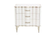 London Place Nightstand in Creamy Pearl - Bargain Furniture (Detroit, MI)