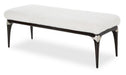 Paris Chic Bed Bench in Espresso - Bargain Furniture (Detroit, MI)