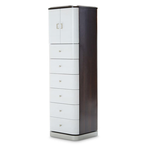Paris Chic Lingerie Chest in Espresso - Bargain Furniture (Detroit, MI)