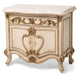 Platine de Royale 2 Door Nightstand in Champagne - Bargain Furniture (Detroit, MI)