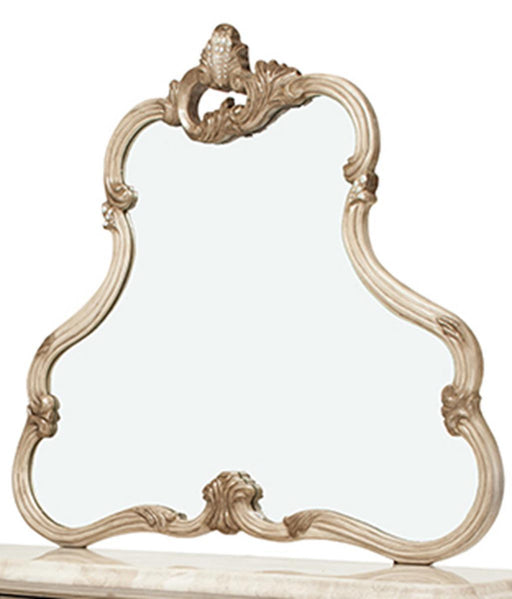 Platine de Royale Mirror in Champagne - Bargain Furniture (Detroit, MI)