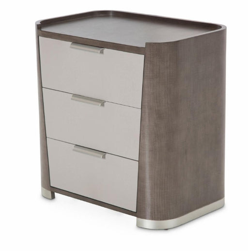 Roxbury Park 3 Drawer Nightstand in Slate - Bargain Furniture (Detroit, MI)