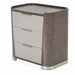Roxbury Park 3 Drawer Nightstand in Slate - Bargain Furniture (Detroit, MI)