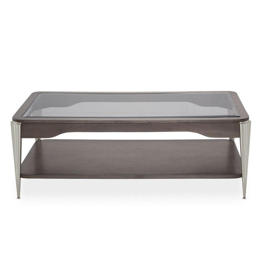 Roxbury Park Cocktail Table in Slate - Bargain Furniture (Detroit, MI)