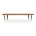 Villa Cherie 4 Leg Oval Dining Table in Caramel - Bargain Furniture (Detroit, MI)