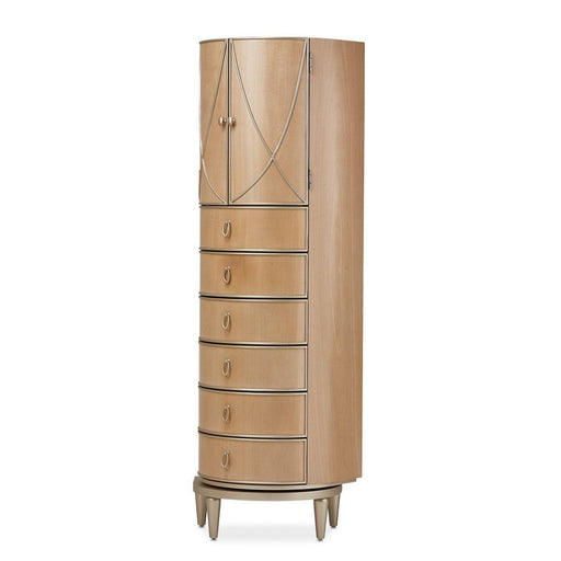 Villa Cherie Lingerie Chest in Caramel - Bargain Furniture (Detroit, MI)