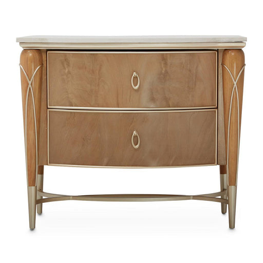 Villa Cherie Nightstand in Caramel - Bargain Furniture (Detroit, MI)