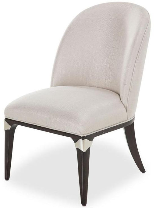Paris Chic Vanity Desk Chair in Espresso - Bargain Furniture (Detroit, MI)
