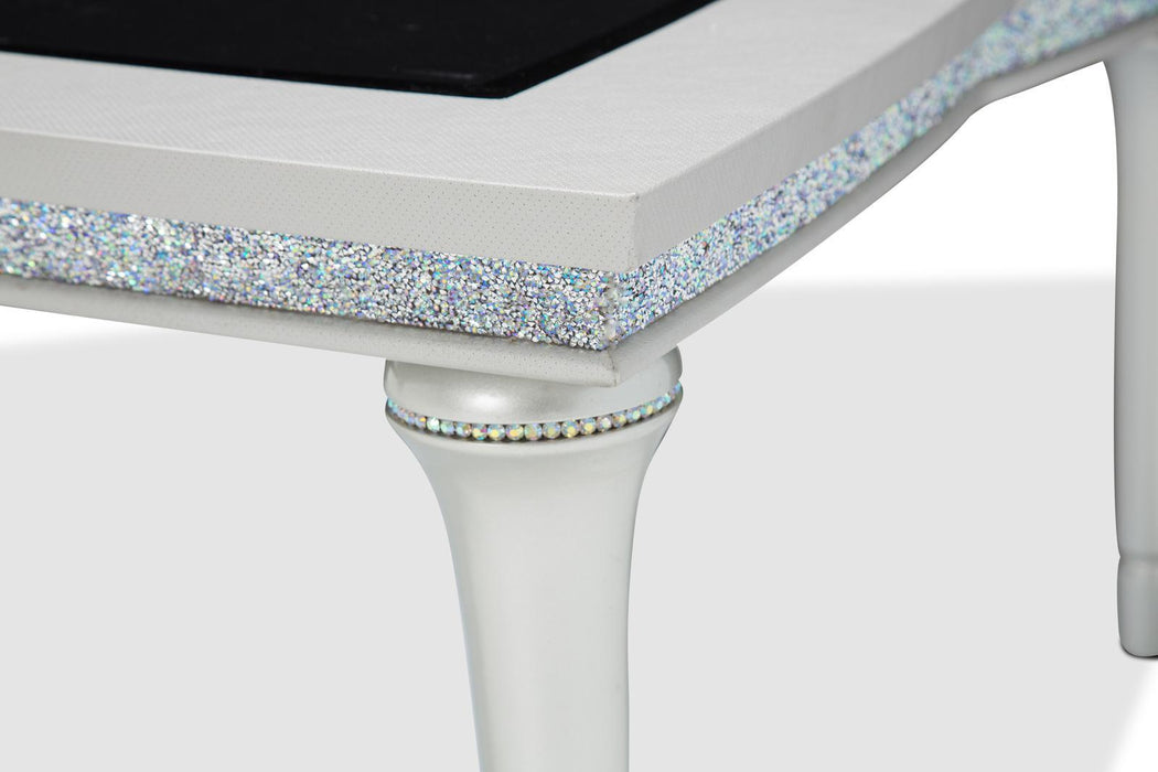 Melrose Plaza Rectangular Cocktail Table in Dove - Bargain Furniture (Detroit, MI)