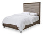 Del Mar Sound Queen Panel Bed with Fabric Insert in Boardwalk - Bargain Furniture (Detroit, MI)