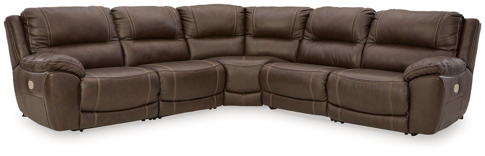 Dunleith Power Reclining Sectional - Bargain Furniture (Detroit, MI)
