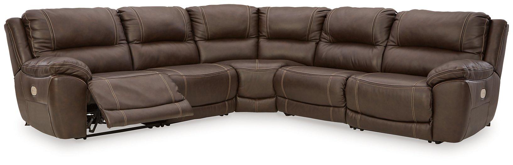 Dunleith Power Reclining Sectional - Bargain Furniture (Detroit, MI)