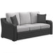 Beachcroft Outdoor Sofa with Cushion - Bargain Furniture (Detroit, MI)