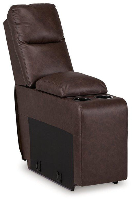 Punch Up Power Reclining Sectional Loveseat with Console - Bargain Furniture (Detroit, MI)
