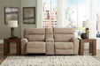 Next-Gen DuraPella Power Reclining Sectional Loveseat with Console - Bargain Furniture (Detroit, MI)