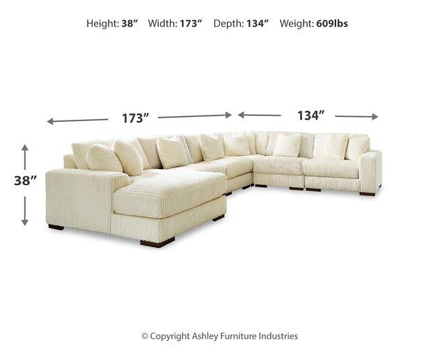 Lindyn Sectional with Chaise - Bargain Furniture (Detroit, MI)