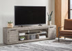 Naydell 92" TV Stand with Electric Fireplace - Bargain Furniture (Detroit, MI)