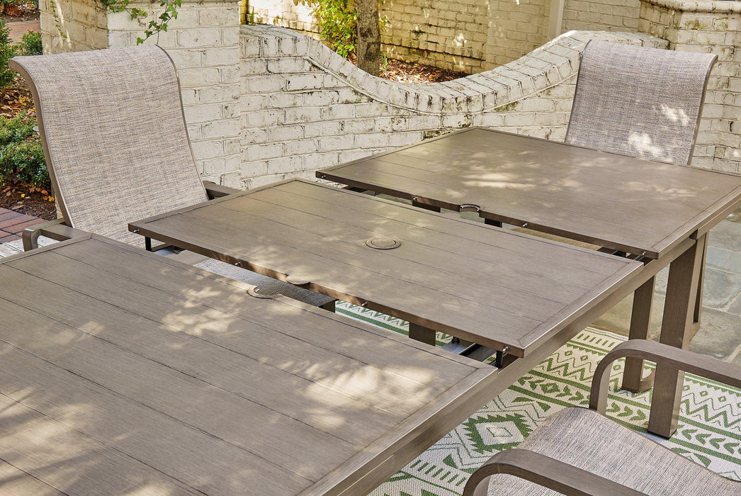 Beach Front Outdoor Dining Set - Bargain Furniture (Detroit, MI)