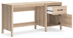 Battelle 60" Home Office Desk with Return - Bargain Furniture (Detroit, MI)