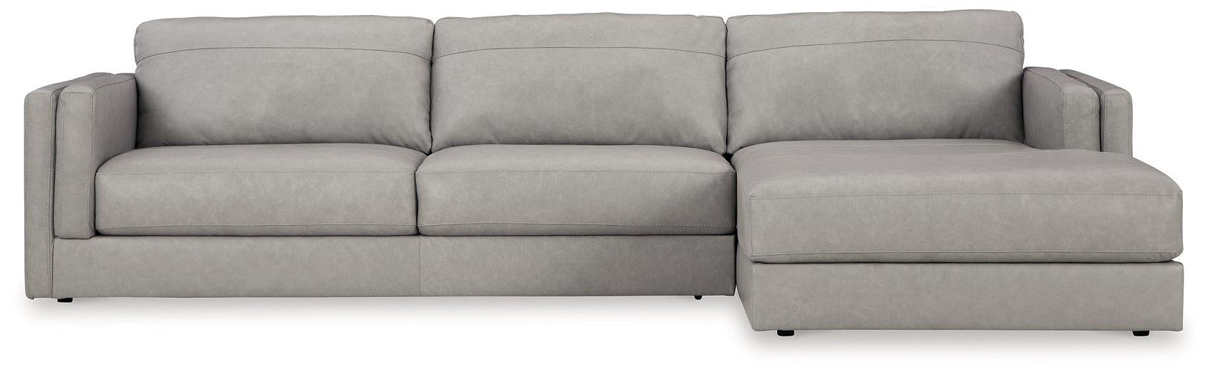 Amiata Sectional with Chaise - Bargain Furniture (Detroit, MI)