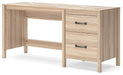 Battelle 60" Home Office Desk with Return - Bargain Furniture (Detroit, MI)