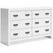 Binterglen Dresser and Mirror - Bargain Furniture (Detroit, MI)