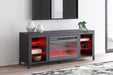 Cayberry 60" TV Stand with Electric Fireplace - Bargain Furniture (Detroit, MI)